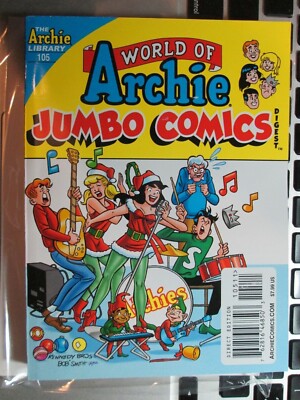WORLD OF ARCHIE JUMBO COMICS DIGEST #105 (ARCHIE COMICS) Christmas!!!