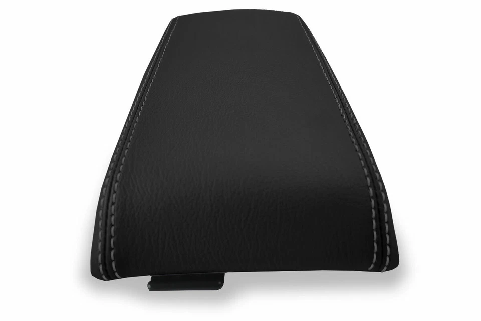 Se adapta a Subaru Baja 2003-2006 fibra de carbono consola tapa reposabrazos cubierta negra Foto 4 de 4