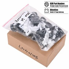 80-tlg Seitenleisten Clips Set für Mercedes-Benz C/E-Klasse W202 S202 W210 S210 80-tlg Seitenleisten Clips Set für Mercedes-Benz C/E-Klasse W202 S202 W210 S210