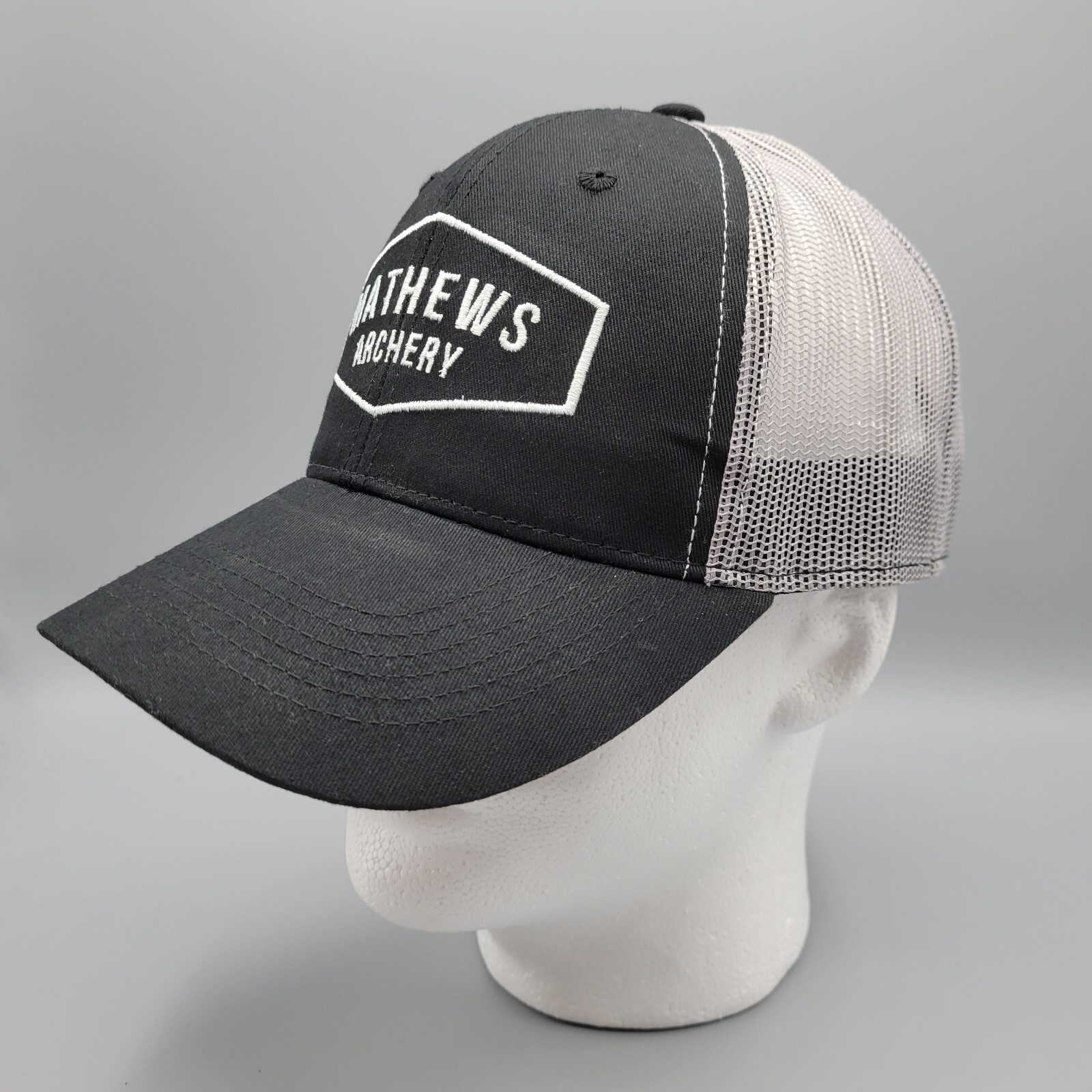 Mathews Archery Hat Cap Snapback Trucker Black Bow Hunter Outdoor Sport