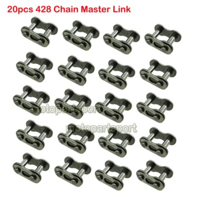 428 Chain Repair Kit Chain Master Link Clip for Explorer Braaap Atomic Stomp DHZ