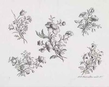Baroque Floral Style Canvas Wall Art for Elegant Home Decor