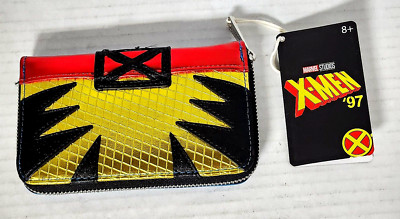X-Men 97 Wolverine Zip Around Metallic Shine Wallet Marvel Studios