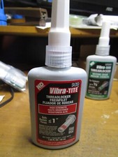 Vibra-Tite 50 mL Bottle Red High Strength Liquid Threadlocker Series 140