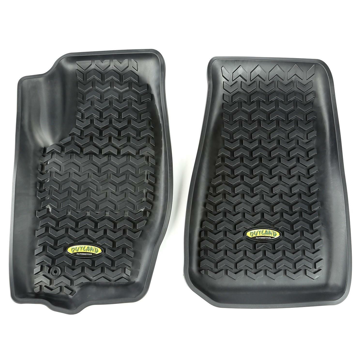 Tapis avant thermoplastique haut de gamme pour Jeep WK 05-10