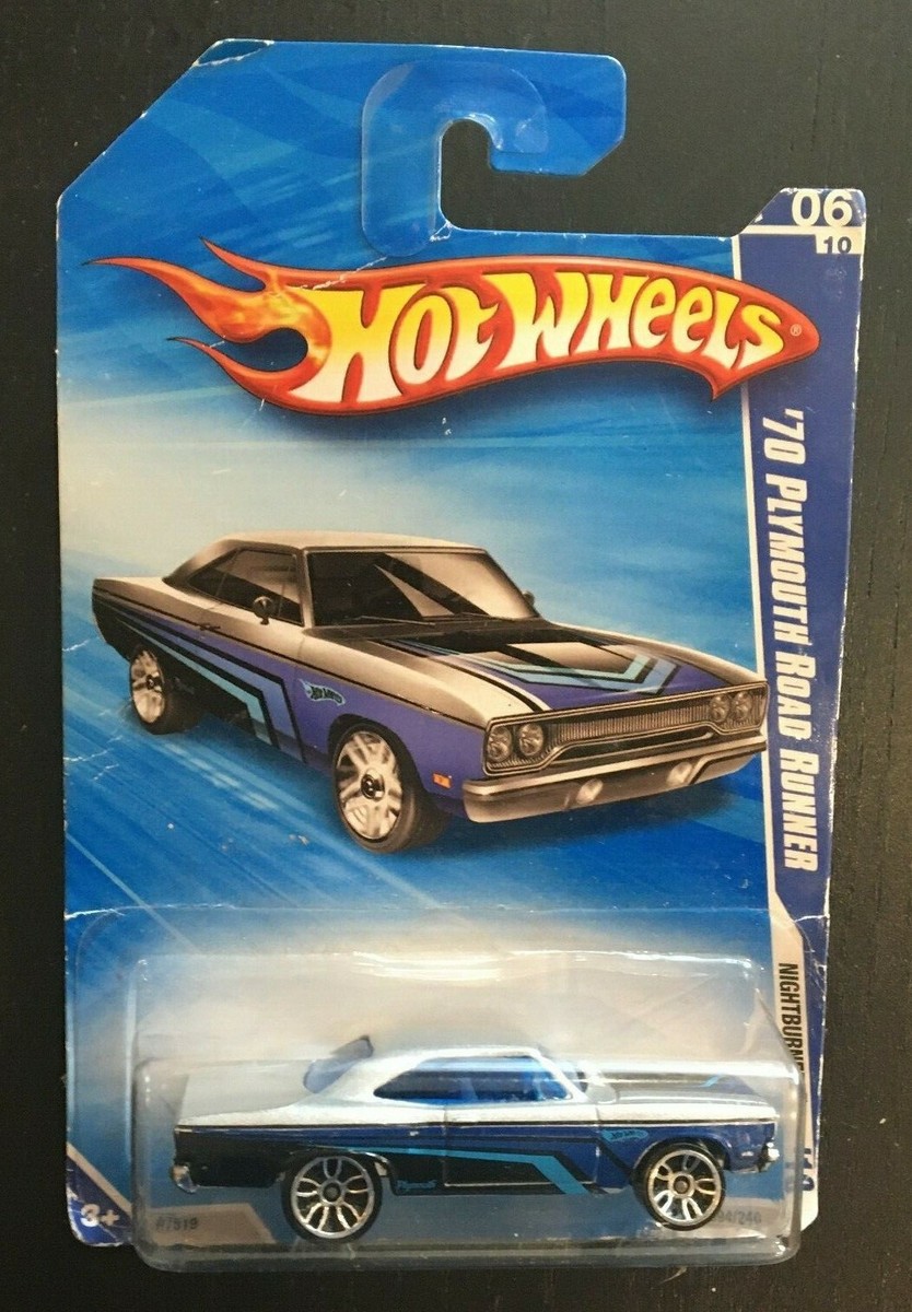 Hot Wheels 70 Plymouth Road Runner Nightburnerz 094/240 (Damaged