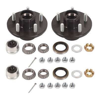 Trailer Hub Assembly 5 Bolt 5 In Pattern - Foto 5