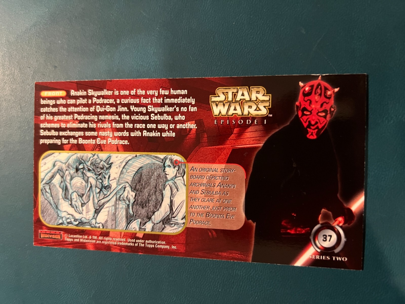 1999 Topps Star Wars Episode I SERIES 1-2 Widevision Complete Your Set U Pick - Picture 245 of 331
