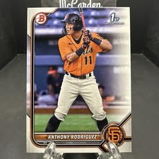 2022 Bowman Prospects Anthony Rodriguez #BP-26 San Francisco Giants