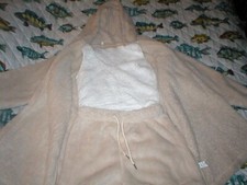 3 PC FUZZY PAJAMA SET SIZE MEDIUM SOLD AS IS