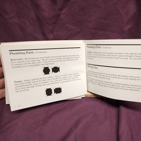 NES Nintendo pipe dream Manual only no game