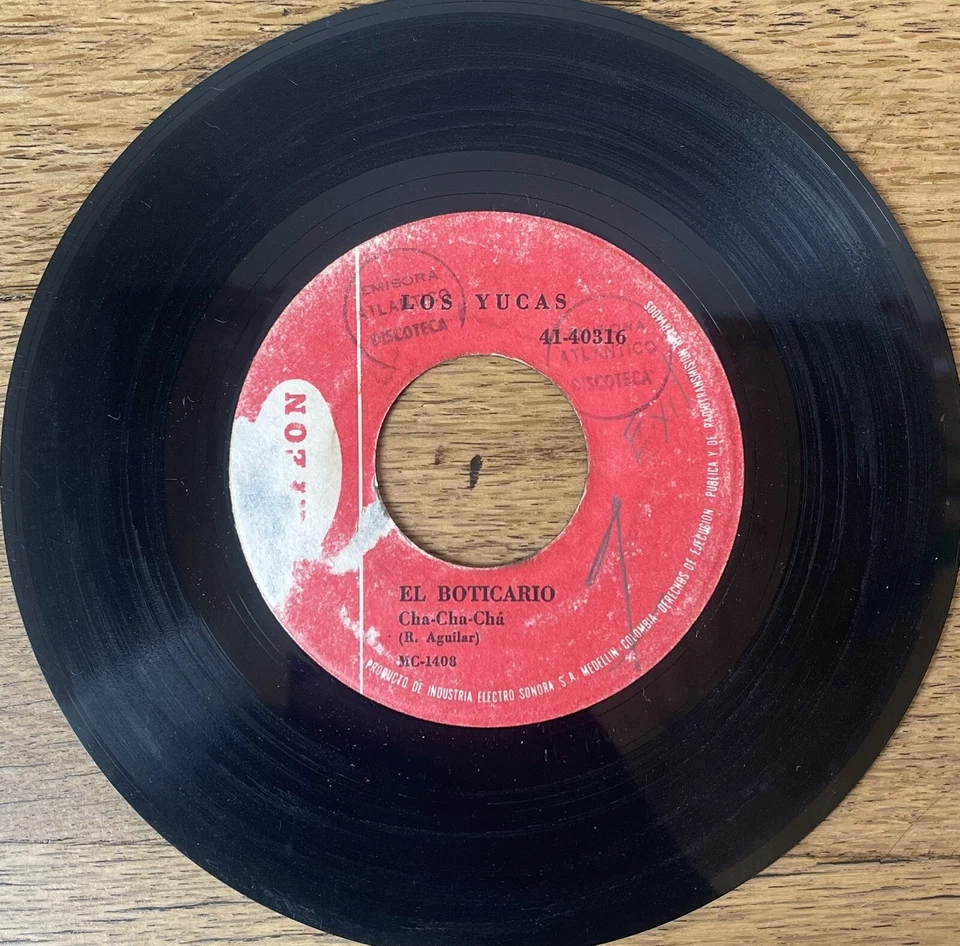 Los Yucas - El Boticario- Cuarteto Ritmo De Oro - Carlos María - 45rpm - Image 2 of 2