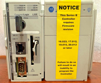 #ad ALLEN BRADLEY 1769 L32E SERIES B PLC with 1769 ECR amp; 1769 BA $200.00
