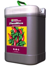 General Hydroponics FloraMicro 23L / 6 Gallon -flora gro series GH