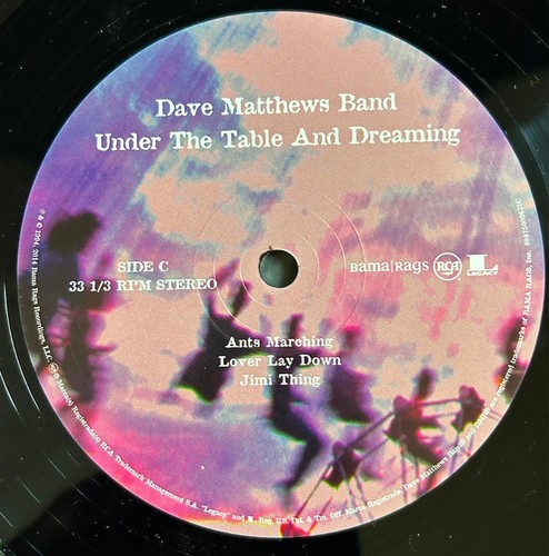 DAVE MATTHEWS BAND~UNDER THE TABLE AND DREAMING~INSANELY RARE MISPRINT COPY~NM - Picture 8 of 11