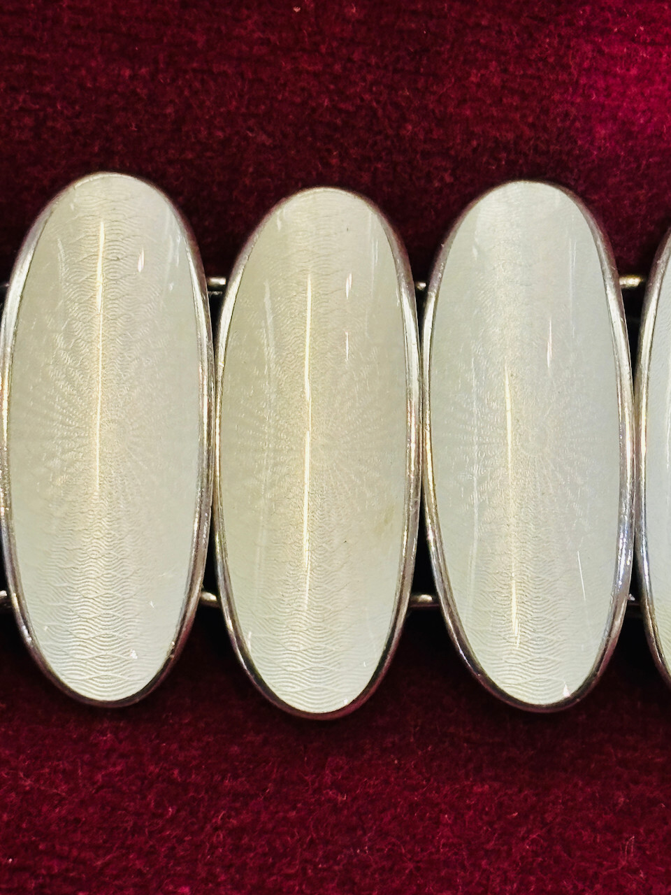 Sterling solid silver enamel David Andersen guill… - image 14