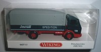 Wiking 043703 Mb Ng 2-Achs Pritsche-/Planen-Lkw Spedition Schmidt 1:87 Spur H0