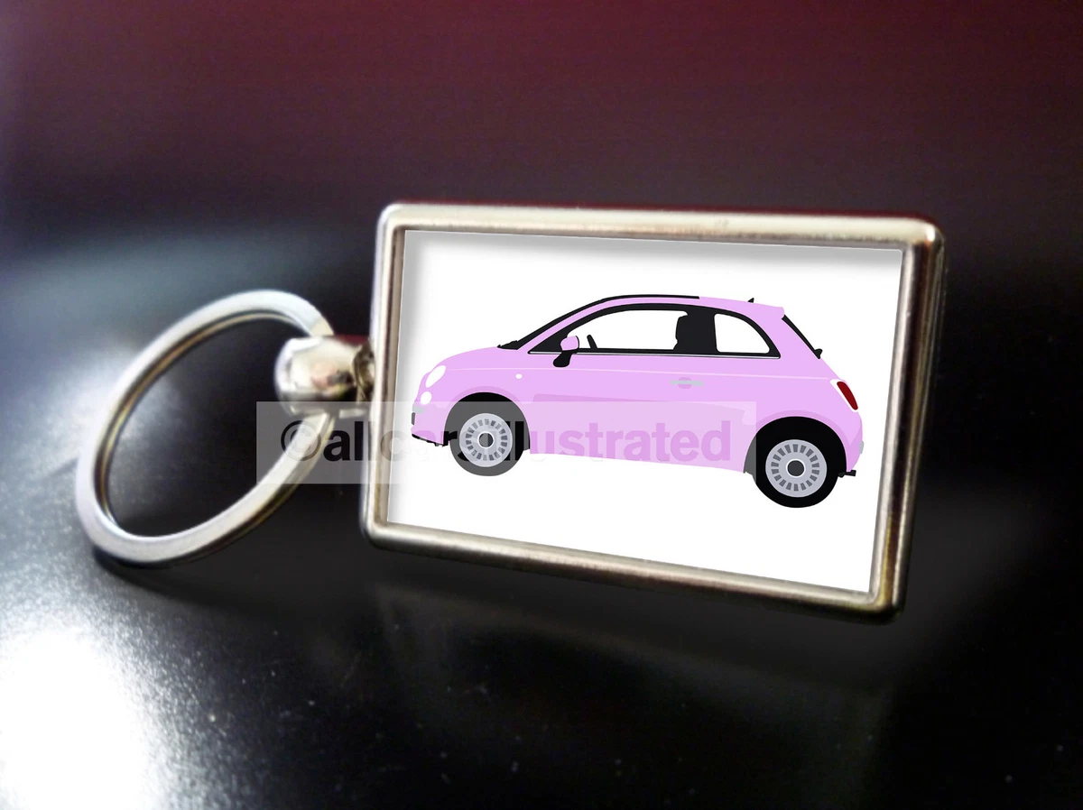 Fiat 500 keychain sale