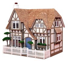 Glencroft Dollhouse Kit by Greenleaf   1:24 S...