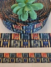 7/8 & 1.5 " (1 YD) Harry Potter Grosgrain Ribbon Wizard Harry Potter Houses