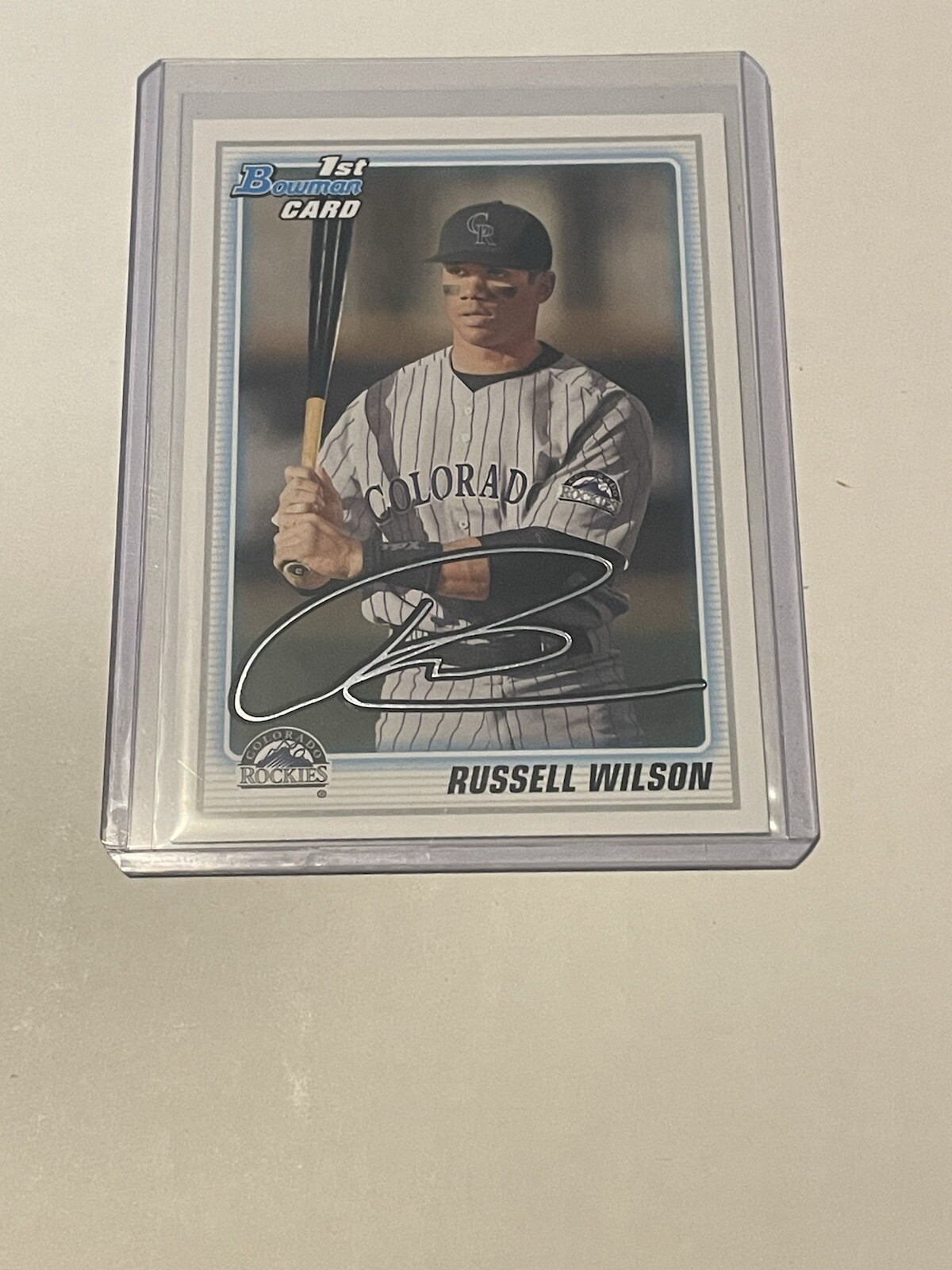 Russell Wilson 2010 1st Bowman Draft Picks & Prospects BDPP47 RC Rookie