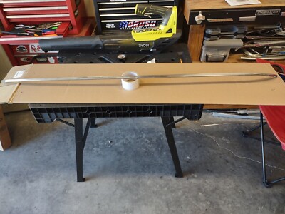 1959 1960 IMPALA  UPPER WINDSHIELD MOULDING VERY NICE SHINY  BELAIR WAGON