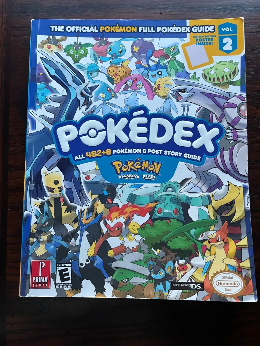 Pokedex The Official Pokemon Full Pokedex Guide Vol 2 With poster