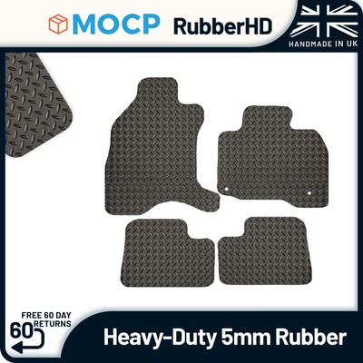 5mm Heavy-Duty Rubber Car Mats to fit Peugeot iON 2010-present
