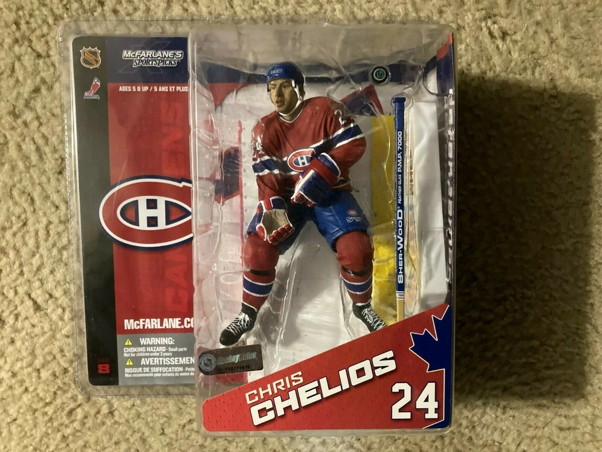 McFarlane Toys NHL Chris Chelios Montreal Canadians Series 8 Dark