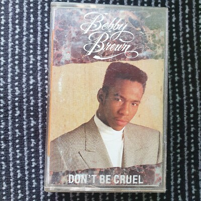 Vintage Bobby Brown ''Don't Be Cruel'' Cassette Tape