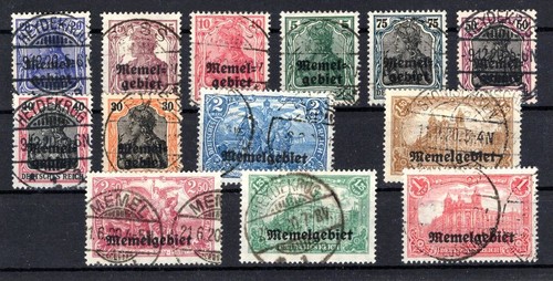 Memel 1/17 in excellent condition 320EUR (CA6356)