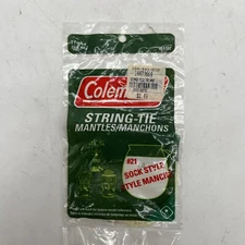 Vintage Coleman Gold Top Heavy Duty Mantles Model #21A101G, Pack of 2 Mantles