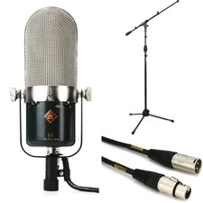 Golden Age Project R1 Active Mkiii Ribbon Microphone Bundle With Stand And Cable
