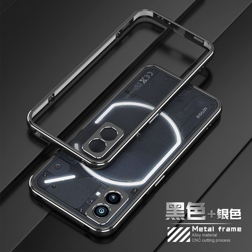 For Nothing Phone (2), Luxury Aluminum Metal Bumper Frame Screw Boder Case Cover - 第 18/25 張圖片