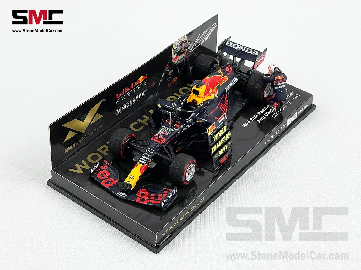 Red Bull F1 RB16B Max Verstappen Abu Dhabi 2021 World Red Bull F1 RB16B Max Verstappen Abu Dhabi 2021 World