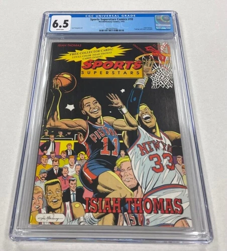 Sports Superstars Comics Issue #10 Isiah Thomas 1993 CGC Graded 6.5 Comic Book