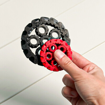 Gear Bearings Spinning Fidget | Fun Adult Stim Toy | Sensory ASMR Stress Toy