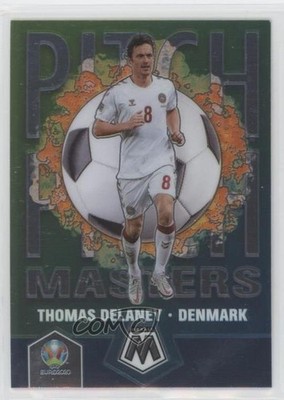 2021 Panini Mosaic UEFA Euro 2020 Pitch Masters Thomas Delaney #5 lw9