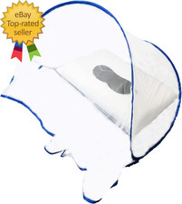 Portable Mosquito Head Net Foldable Pop-Up Travel Essentials Mosquito Net for Be