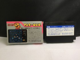 Pac-Man Famicom Game Used, R3-2, Complete Software, Tested