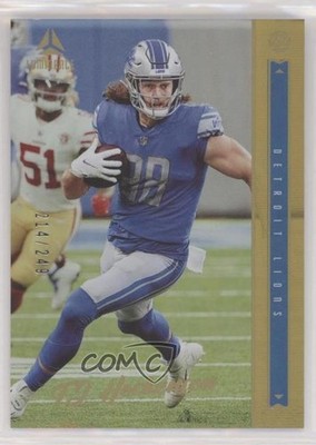2022 Panini Luminance Gold 214/249 TJ Hockenson #27 0u2j