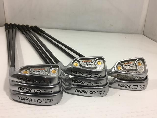 HONMA Twin Marks 2000-α Iron Set 5-11,S 8pcs Doris Titanium