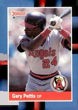1988 Donruss #210 Gary Pettis