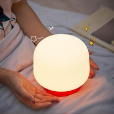 Night Light for Kids NightStand Lamp with 13 Different Sounds Nursery Nightlight