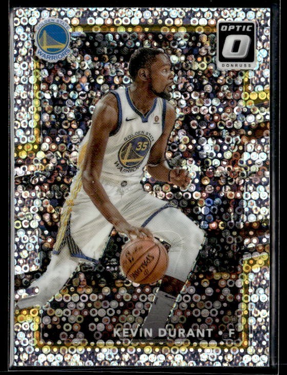 L53,450 - 2017-18 Donruss Optic Fast Break Holo #47 Kevin Durant