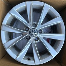 2017-2019 Volkswagen Alltrack Volkswagen Golf Silver 17x7 Oem Wheel 70014 2017-2019 Volkswagen Alltrack Volkswagen Golf Silver 17x7 Oem Wheel 70014