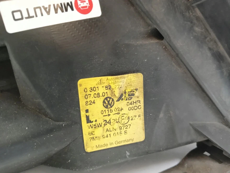 Frontscheinwerfer Seat Alhambra 7M3941015S Xenon Ein Stück (Rechts oder Links) - Bild 3 von 4