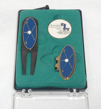 GOLF DIVOT TOOL BALL MAKER HAT CLIP SET GOLF DESIGN INC. MADE IN USA
