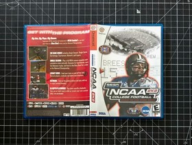 Dreamcast Sega Sports NCAA 2K2 College Football Custom Case - NO Game or Manual