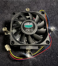 Cooler Master LGA 775/Socket T 4 PIN Aluminum Heat Sink CPU Cooling Fan NIB